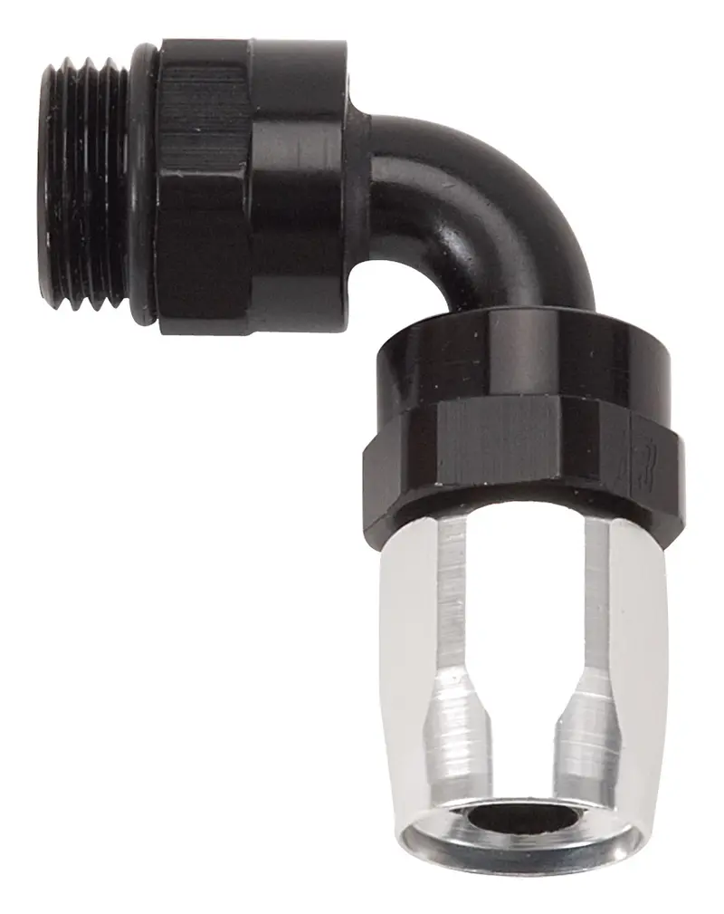 Russell Full-Flow Radius Port 90° Swivel Hose End — #4 Male To Socket (612463) 1