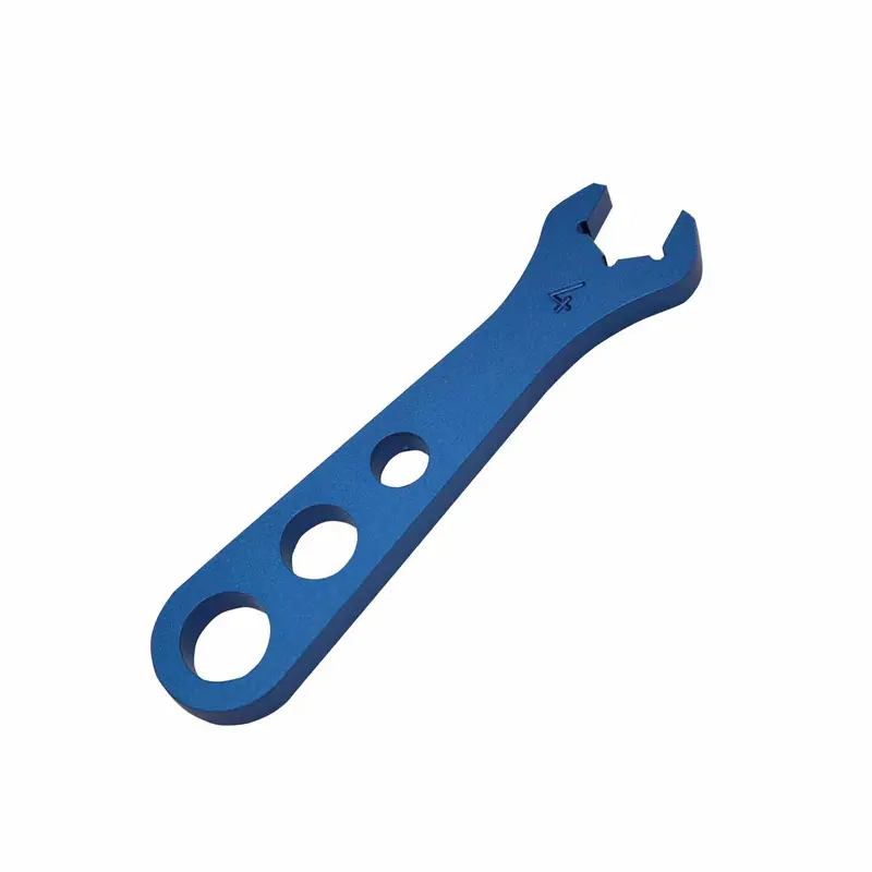 Speedfx 5804 #4 Hex Socket Cap Screw: 9/16-Inch Head, Anodized Blue Aluminum 1