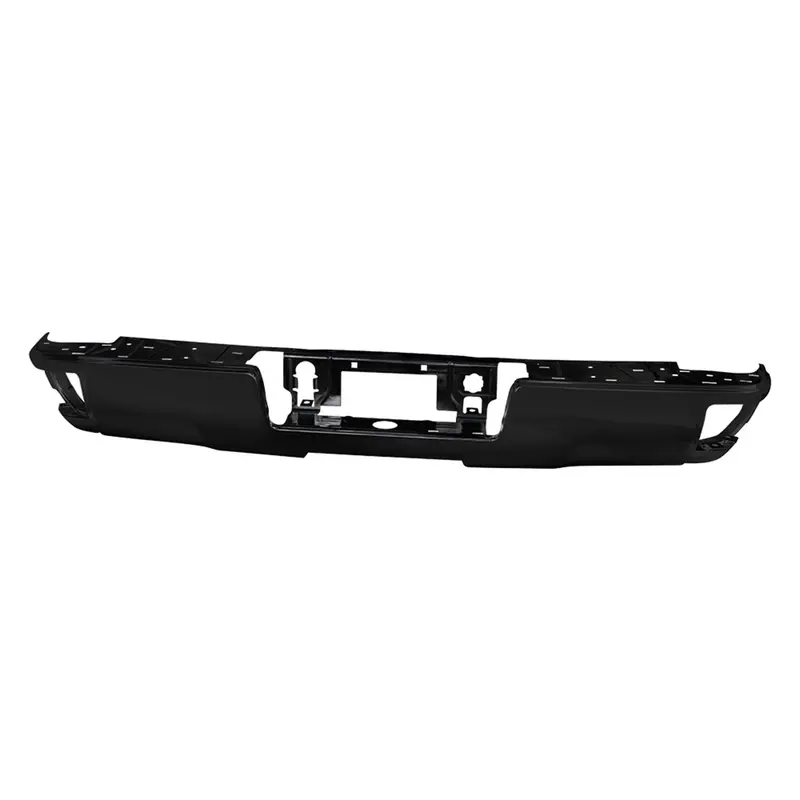 Spyder Auto 9048838 Oem-Style Rear Steel Bumper – Black, No Park Assist Sensor Cutout (Replaces 23108140) 1