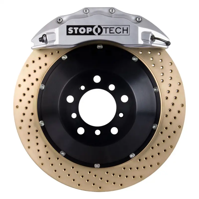 Stoptech Big Brake Kit – Front, Two-Piece Rotors (Part #83.330.6800.64) 1