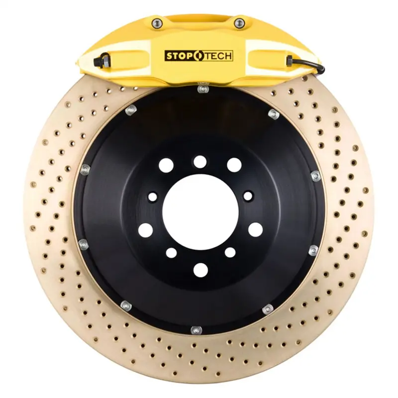 Stoptech Big Brake Upgrade Kit – Two-Piece Rear Rotors With Performance Calipers 1