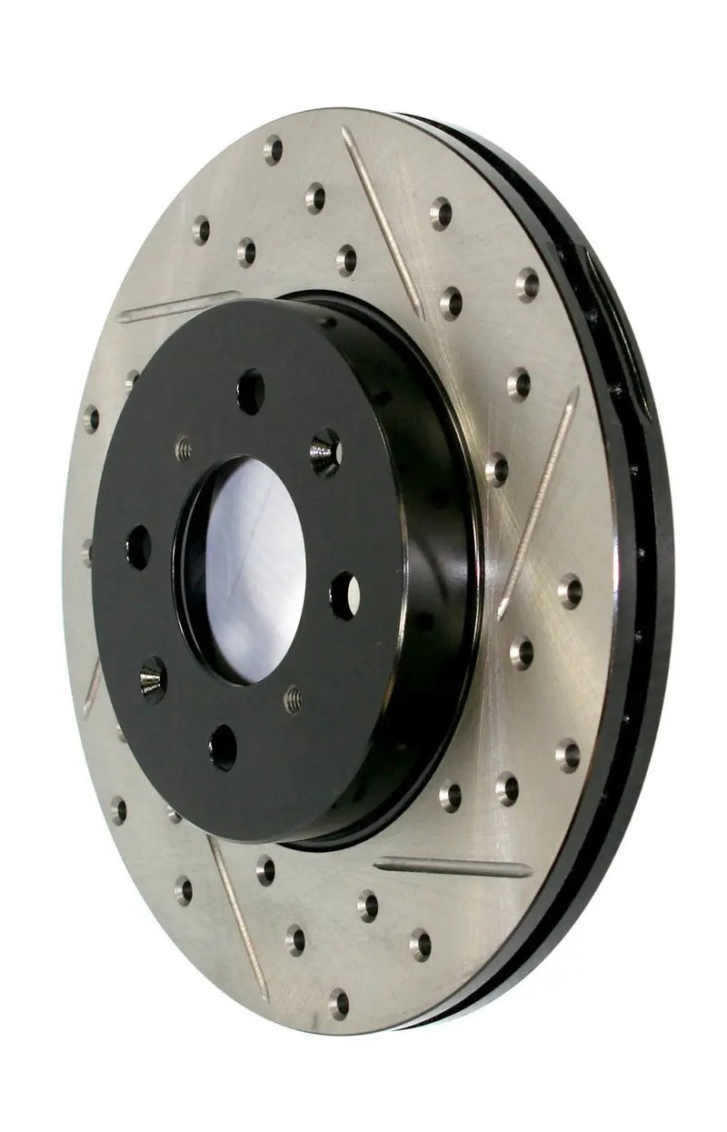 Stoptech Sport Drilled & Slotted Front Right Brake Rotor (127.65129R) 1