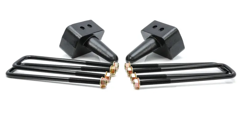 Trailfx 4-Inch Aluminum Lift Kit – Includes Blocks, U-Bolts, Bump Stop Landings & Pin Kits 1