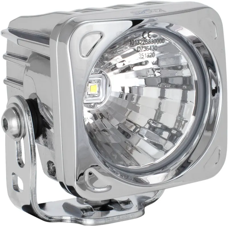 Vision X Optimus Square Led Light Kit – Chrome Housing, Dual 10W Medium Beams 1