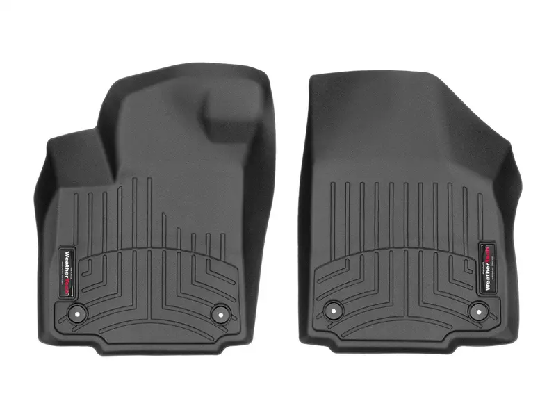 Weathertech 4412241 Black Front Floorliner – Precision Molded All-Weather Protection 1