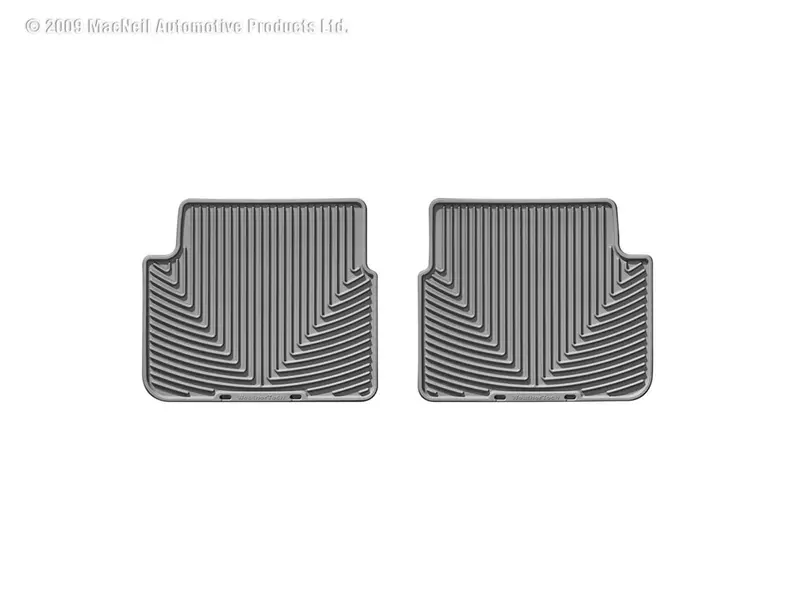 Weathertech W80Gr Gray Rear All-Weather Floor Liners – Precision Molded Protection 1