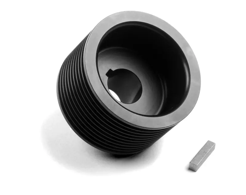 Weiand 90541 Upper Powercharger Pulley — 2.66-Inch Diameter, 10-Rib Design For 174/177/256 Superchargers 1