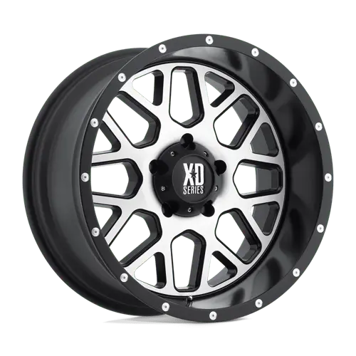 Xd Xd820 18X8 Inch Wheel – 5X4.5 Bolt Pattern, 38Mm Offset, Matte Black Machined 1