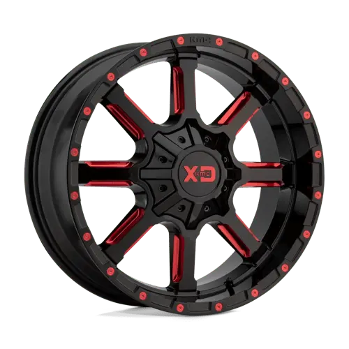 Xd Xd83822080918N 22X10 Gloss Black Alloy Wheel – 8X6.5 Bolt Pattern, -18Mm Offset 1